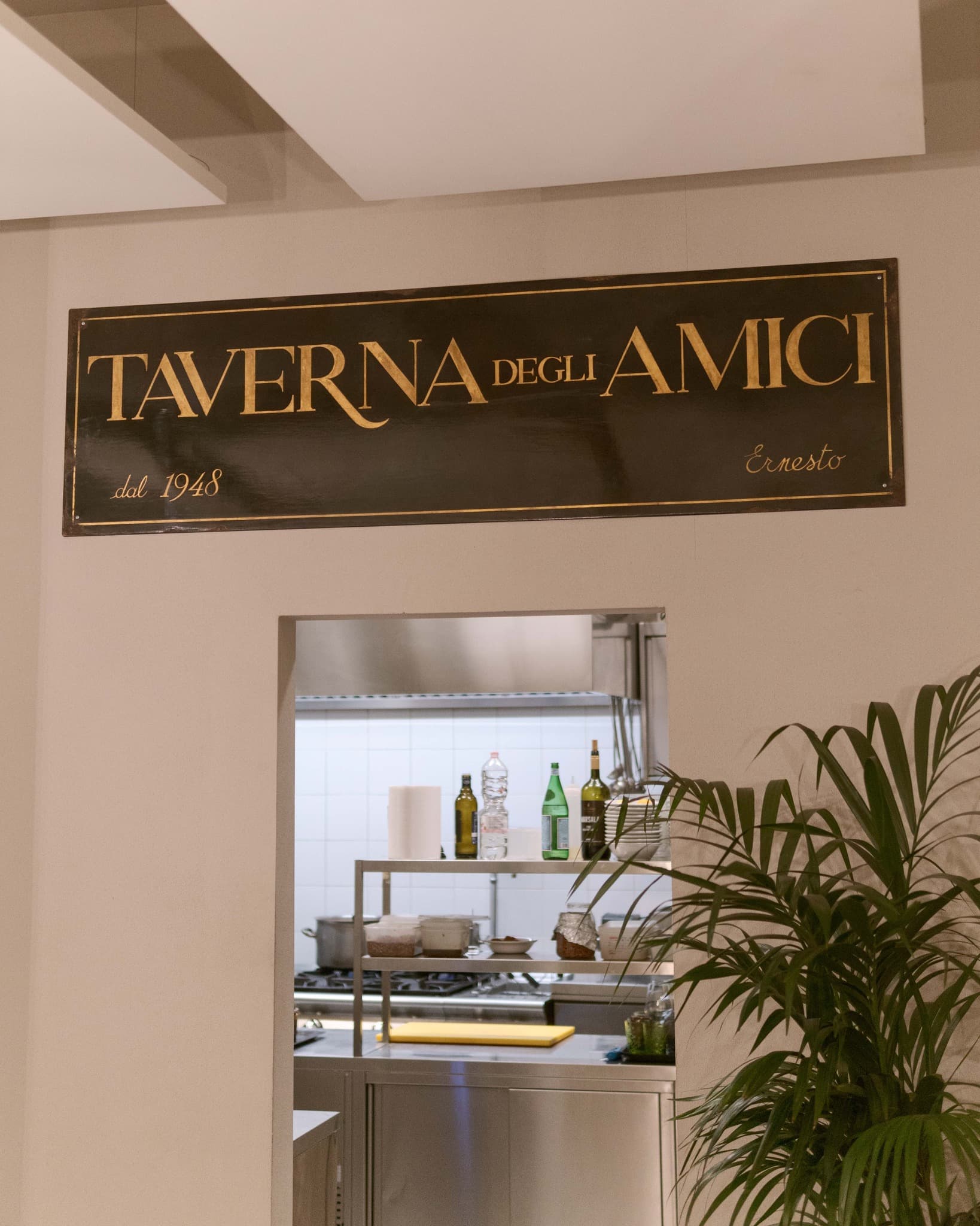 La Taverna degli Amici - Le origini
